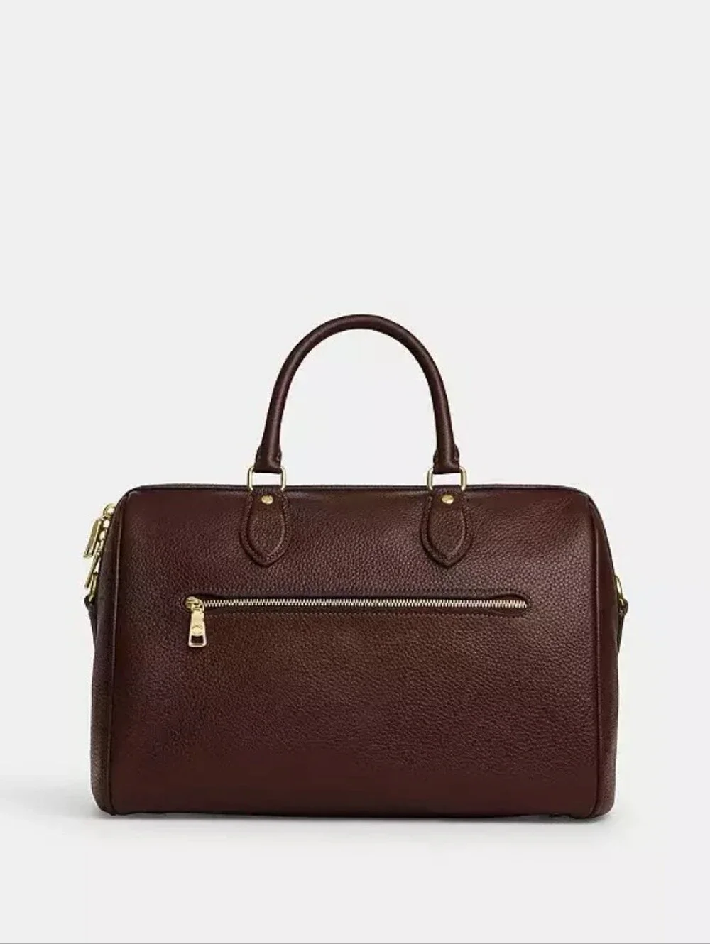 NWT! Coach Large Rowan Satchel In Gold/MAPLE 🍁 Style No. CES11